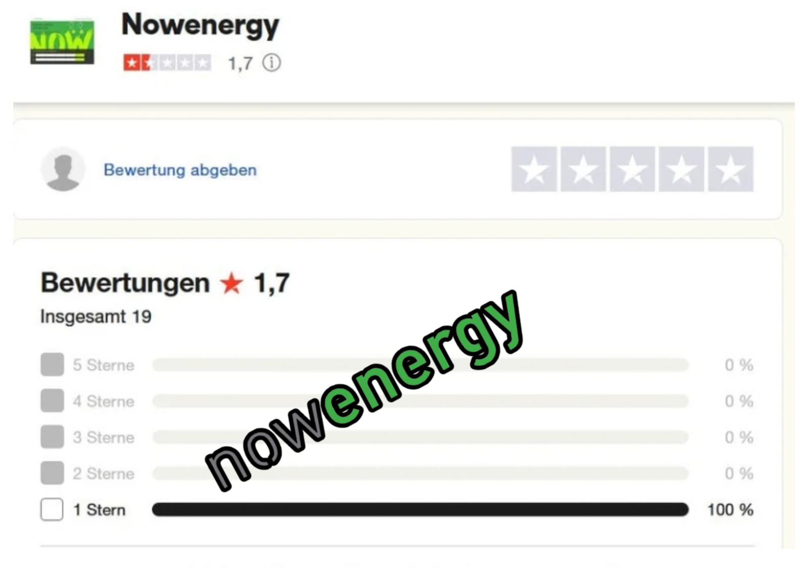 nowenergy GmbH - Contracte invalide pentru energie electrică și gaze?